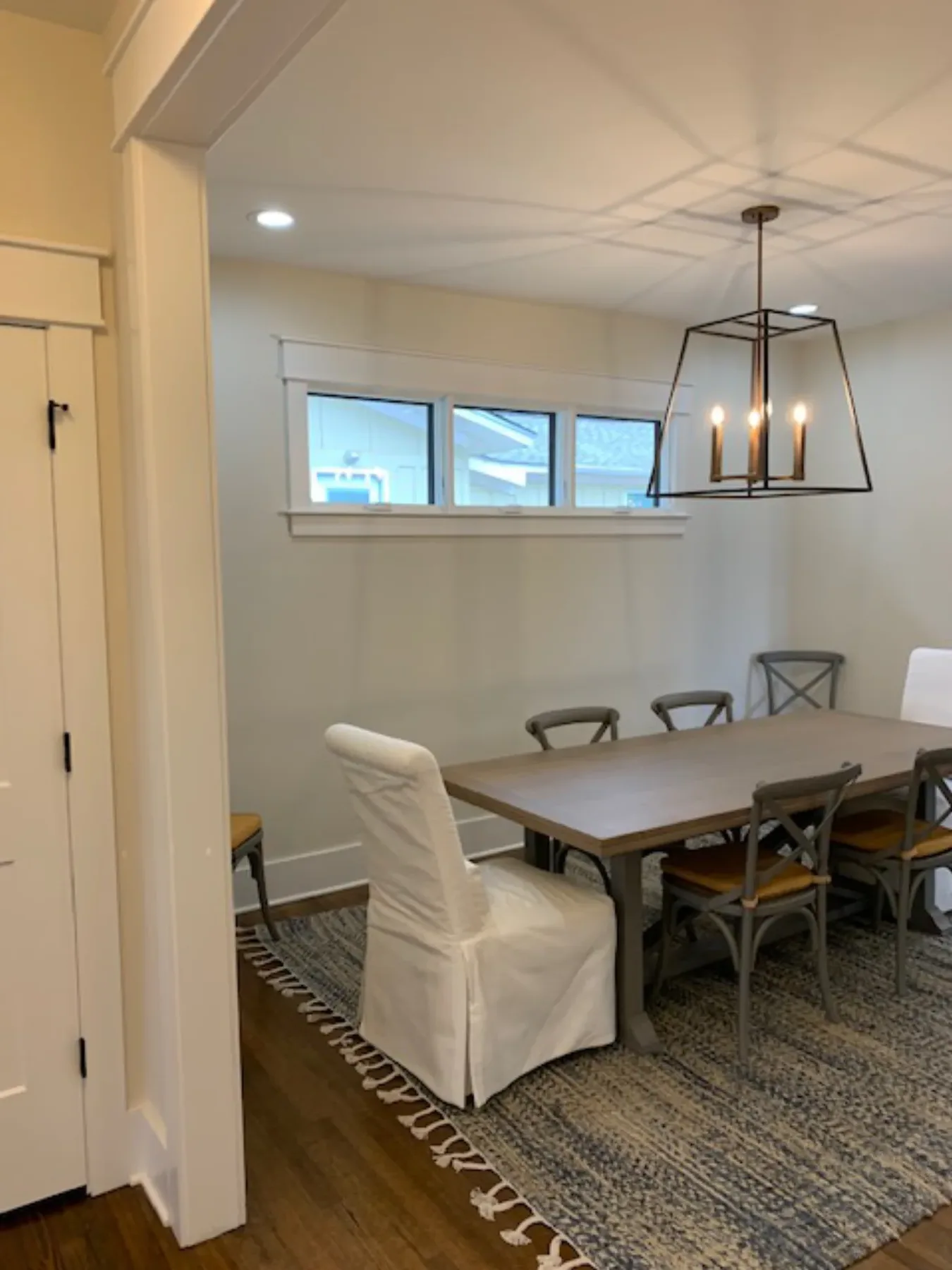 Hutter – Whole House Remodel and Addition: Dining, Front Living & Entry, view 1