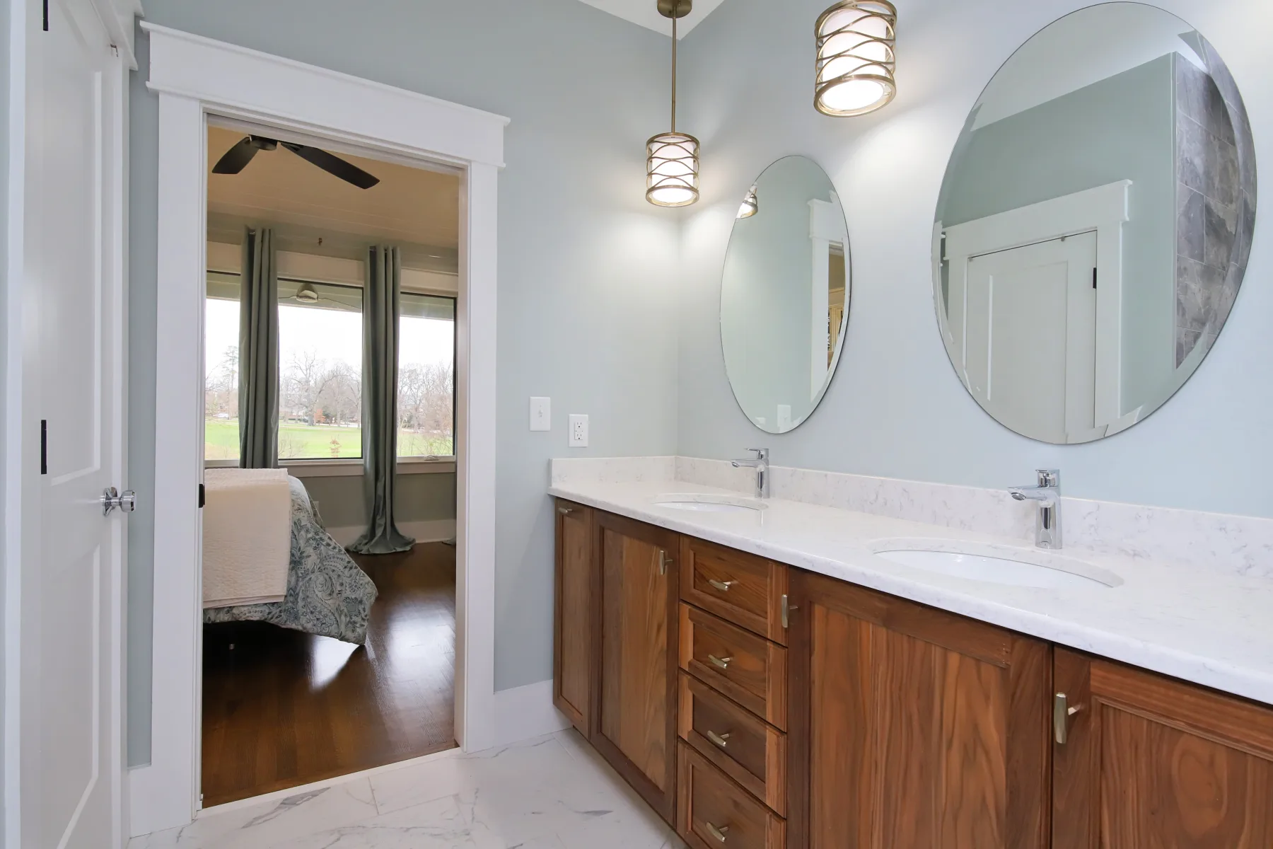 Hutter – Whole House Remodel and Addition: Primary Bathroom, view 1