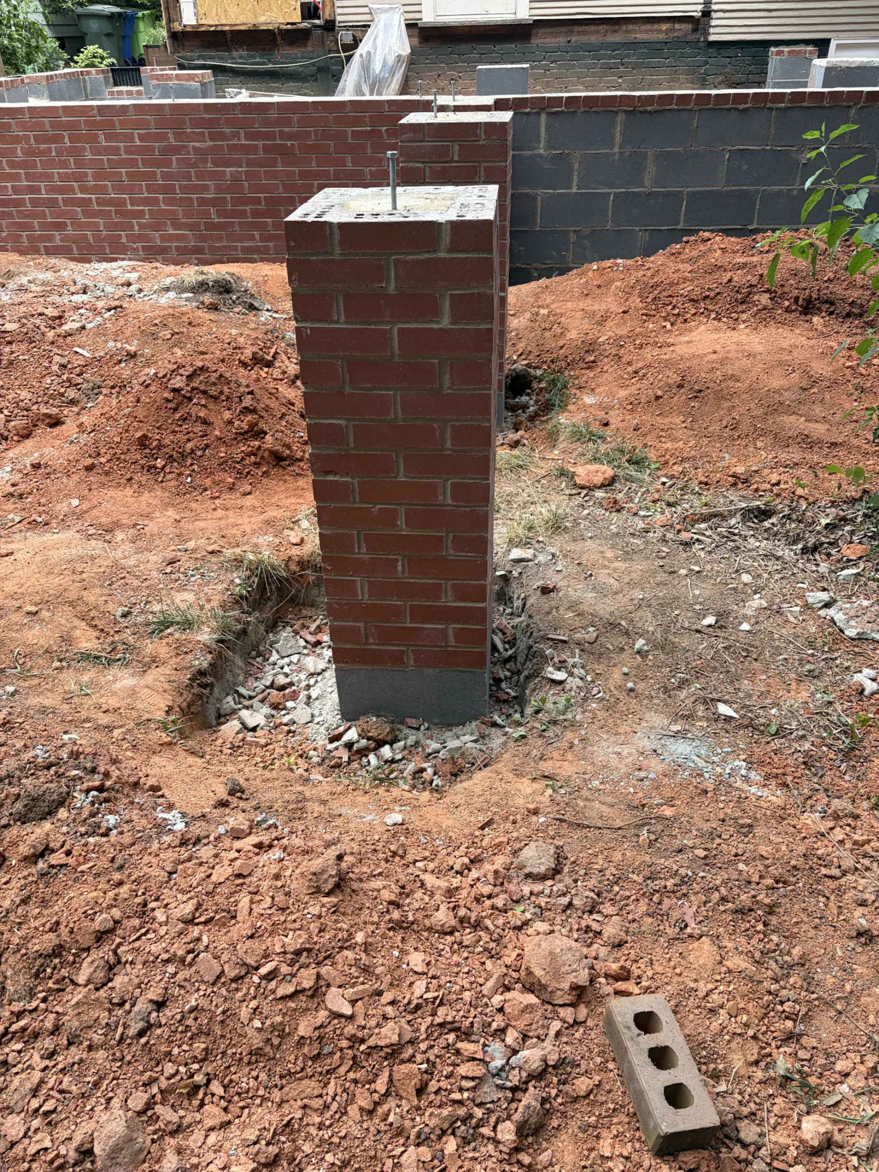 Janet – Home Addition: Foundations & Masonry, view 2