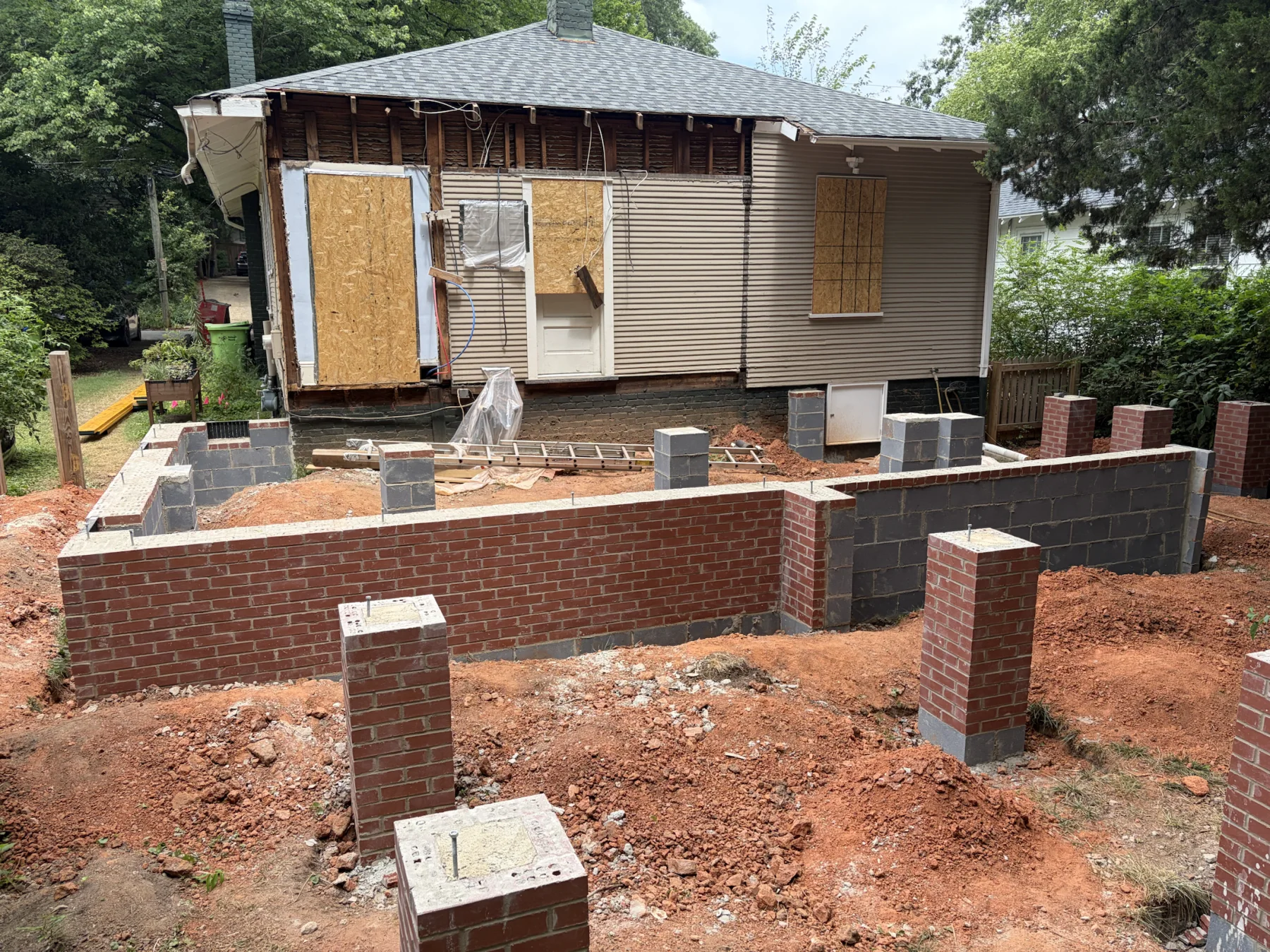 Janet – Home Addition: Foundations & Masonry, view 3