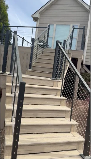 Walsh Deck — Stair Approach, a Versatile Edge outdoor living project